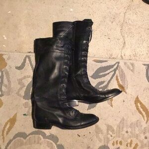 Women’s Leather Lace Up Boots
